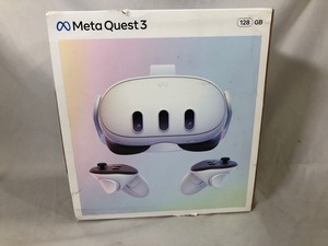 META QUEST 3 128 GB VR HEADSET (RRP - £479): MODEL NO S3A: LOCATION - B