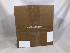 META QUEST 3 128GB V.R HEADSET (RRP - £479): MODEL NO S3A: LOCATION - B