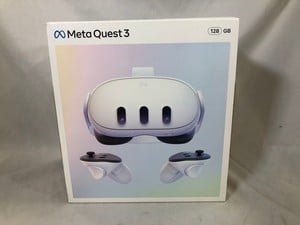 META QUEST 3 128 GB VR HEADSET (RRP - £479): MODEL NO S3A: LOCATION - B