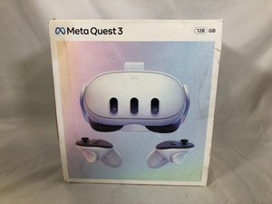 META QUEST 3 128 GB VR HEADSET (RRP - £479): MODEL NO S3A: LOCATION - B