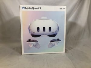 META QUEST 3 128 GB VR HEADSET (RRP - £479): MODEL NO S3A: LOCATION - B