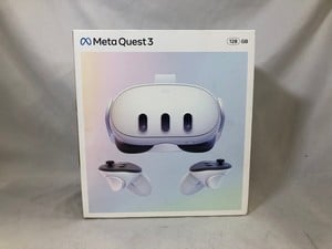 META QUEST 3 128 GB VR HEADSET (RRP - £479): MODEL NO S3A: LOCATION - B