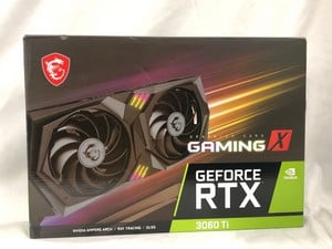 MSI GEFORCE RTX 3060 TI GAMING X 8GB GRAPHICS CARD.: LOCATION - A