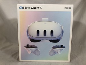 META QUEST 3 128 GB VR HEADSET (RRP - £479): MODEL NO S3A: LOCATION - B