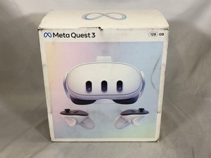 META QUEST 3 128 GB VR HEADSET (RRP - £479): MODEL NO S3A: LOCATION - B