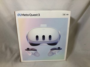 META QUEST 3 128 GB VR HEADSET (RRP - £479): MODEL NO S3A: LOCATION - B