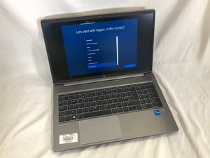 HP ZBOOK POWER G8 256GB SSD LAPTOP INTEL CORE I7-11800H, 8GB RAM,: LOCATION - B