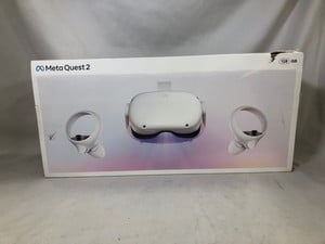 META QUEST 2 128 GB ALL IN ONE VR HEADSET: MODEL NO KW49CM: LOCATION - B