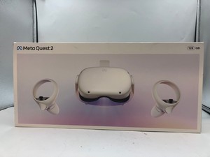 META QUEST 2 128GB V.R HEADSET: MODEL NO KW49CM: LOCATION - B