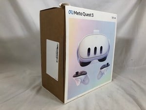 META QUEST 3 128 GB VR HEADSET (RRP - £479): MODEL NO S3A: LOCATION - B