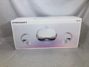 META QUEST 2 128 GB ALL IN ONE VR HEADSET: MODEL NO KW49CM: LOCATION - C