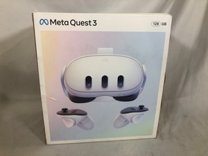 META QUEST 3 128GB V.R HEADSET (RRP - £479): MODEL NO S3A: LOCATION - C