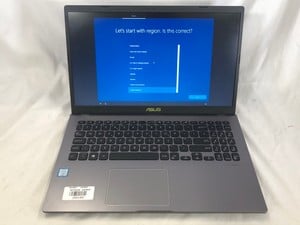 ASUS VIVOBOOK  X509FA 256GB LAPTOP INTEL CORE I5-8265U, 8GB RAM,: LOCATION - C