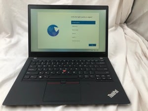 LENOVO THINKPAD T480S 512GB LAPTOP INTEL CORE I7-8650U, 16GB RAM,: LOCATION - A