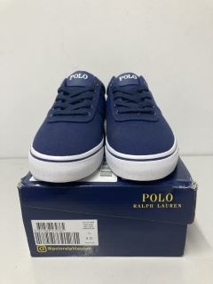 RALPH LAUREN HANFORD-NE NAVY SHOES - SIZE: 8 - RRP.£85