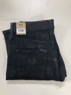 LEVIS 311 SHARPING SKINNY BLAC JEANS - SIZE: 27 X 30 - RRP.£80 (682012)