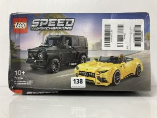 LEGO 76924 SPEED CHAMPIONS MERCEDES-AMG G 63 & MERCEDES-AMG SL63