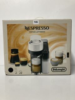 NESPRESSO DELONGHI VERTUO LATTISSIMA COFFEE MACHINE MODEL: ENV300.B - RRP.£379