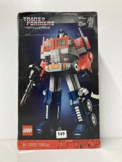 LEGO 10302 TRANSFORMERS OPTIMUS PRIME 18+ 1508 PIECES (SEALED) RRP - £159