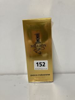 PACO RABANNE 1MILLION EAU DE TOILETTE 100ML - RRP.£88