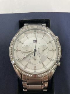 TOMMY HILFIGER 1782557 STAINLESS STEEL QUARTZ WATCH - RRP.£148