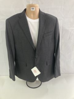 JOHN LEWIS S100 BIRDSEYE REGULAR FIT SUIT JACKET - GREY - SIZE: 42S - RRP.£170 (SUIT JACKET ONLY) (682012)