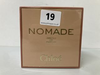 CHLOÉ NOMADE ABSOLU DE PARFUM 50ML (SEALED) - RRP.£95 (611302)