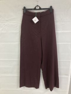 JOHN LEWIS WINE TROUSERS - SIZE: 18 - RRP.£85 (682855)