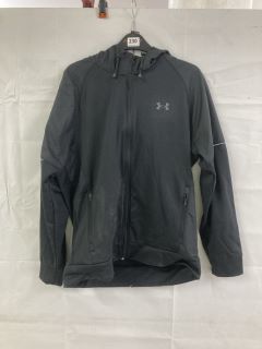 UNDER ARMOR BLACK JACKET - SIZE: L