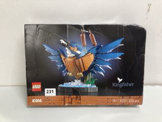 LEGO 10331 ICONS KINGFISHER 18+ 834PIECE (SEALED) - RRP.£44