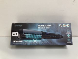 REVAMP PROFESSIONAL PROGLOSS HYDRO SHIELD SHINE CERAMIC STRAIGHTENERS RRP.£59