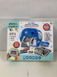 PHOTO CREATOR KDS MY FIRST INSTANT CAMERA - RRP £60