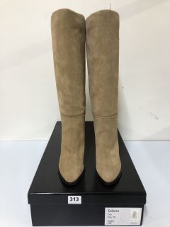 JOHN LEWIS SELENE TAN BOOTS - SIZE 5 (682165)