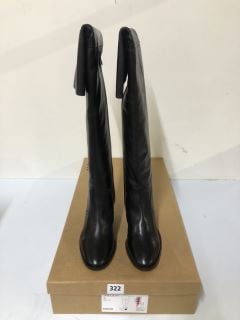 JOHN LEWIS SHILOUGH BLACK BOOTS - SIZE 4 (682165)