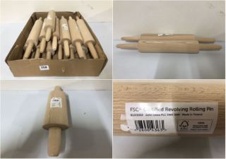 BOX OF JOHN LEWIS FSC CERTIFIED REVOLVING ROLLING PINS (669360)