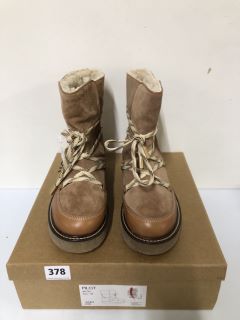 JOHN LEWIS PILOT BRTN BOOTS - SIZE 6 (682157)