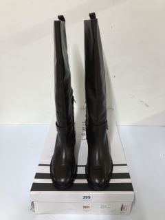 JOHN LEWIS SAGE BROWN CHOCOLATE BOOTS - SIZE 5 (681751)