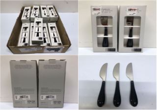 BOX OF JOHN LEWIS STUDIO TABLE KNIFE SET OF 4 (18+ ID REQUIRED ) (655160)