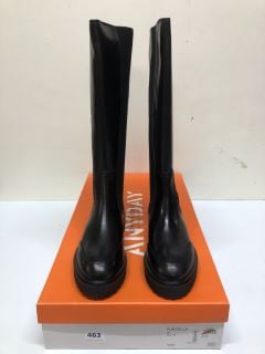 JOHN LEWIS ANYDAY PURCELA BLACK BOOT - SIZE 6 (681456)