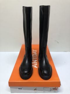 JOHN LEWIS ANYDAY PURCELA BLACK BOOT - SIZE 3 (681456)