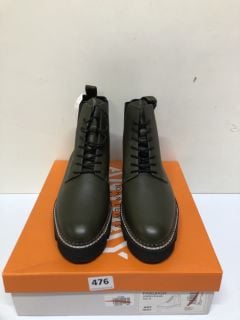 JOHN LEWIS ANYDAY PAISLEIGH GREEN KHALI BOOT - SIZE 8 (681456)