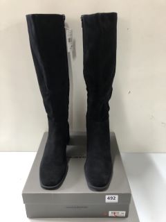 VAGABOND STINA BLACK BOOTS - SIZE 7 (655352)