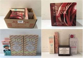 BOX OF BEAUTY PRODUCTS TO INC FLORAL STREET LIPSTICK SCENTED CANDLE (611302)