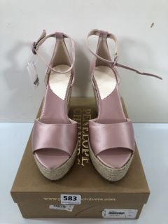 PENELOPE CHILVERS CORFU ATELIER SATIN ESPADRILLE - SIZE 7 (682720)