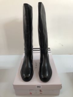 JOHN LEWIS TOBAGO BLACK BOOTS - SIZE 8 (666660)