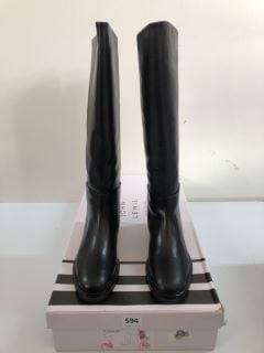 JOHN LEWIS TOBAGO BLACK BOOTS - SIZE 5 (666660)