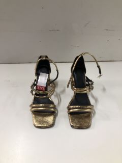 JOHN LEWIS MYSTIC GOLD SHOES - SIZE 5 (666660)