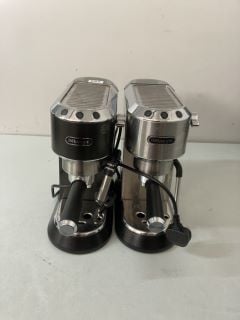 2 X DELONGHI COFFEE MACHINES