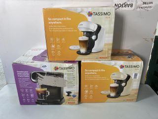 3 X COFFEE MACHINES TO INC BOSCH TASSIMO STYLE COFFEE MACHINE