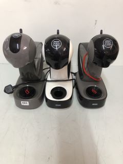 3 X DELONGHI NESCAFE DOLCE GUSTO INFINISSIMA COFFEE MACHINES